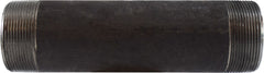 Midland Metal Mfg. 59162SMLS 2 X 3 SCH 80 SMLS BLACK NIPPLE, Nipples and Fittings, Black Extra Heavy SCH80 Seamless, Schedule 80 Seamless Nipple 2" Diameter | Blackhawk Supply