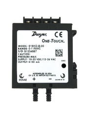 Dwyer 616KD-A-04 Differential pressure transmitter | 0-10" w.c. | +/- 0.25% FS | 4-20 mA | Blackhawk Supply