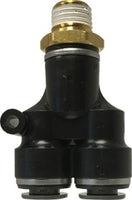 620604C | 3/8 X 1/4 MALE BRANCH Y COMPOSITE | Midland Metal Mfg.