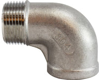 62163 | 1/2 304 STAINLESS STEEL ST ELBOW | Midland Metal Mfg.