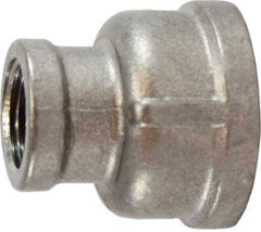Midland Metal Mfg. 62433 1/2 X 1/8 304 SS REDUCNG COUPLNG, Nipples and Fittings, 304 And 316 150# Stainless Steel Fittings, Reducing Coupling 304 S.S. | Blackhawk Supply