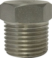 62640B1 | 3 1000#/3000# T-304 B/S HEX HEAD PLUG | Midland Metal Mfg.