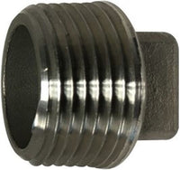 62660 | 3 304 SS SQUARE HEAD PLUG | Midland Metal Mfg.