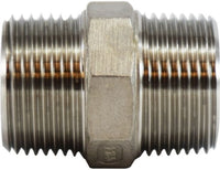 62728 | 2 304 SS HEX NIPPLE | Midland Metal Mfg.