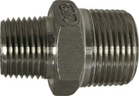 62740 | 1/4 X 1/8 304 S.S. HEX NIPPLE | Midland Metal Mfg.