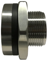 63214 | 3/4 316 S.S. BULKHEAD FITTING | Midland Metal Mfg.
