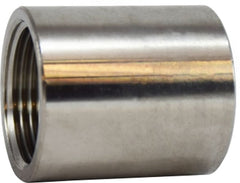 Midland Metal Mfg. 63414B 3/4 316 SS OD MACHINE COUPLING, Nipples and Fittings, 304 And 316 150# Stainless Steel Fittings, OD Machined Coupling 316 S.S. | Blackhawk Supply