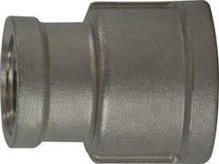 Midland Metal Mfg. 63449 1-1/2 X 1 316 SS REDUCNG COUPLNG, Nipples and Fittings, 304 And 316 150# Stainless Steel Fittings, Reducing Coupling 316 S.S. | Blackhawk Supply