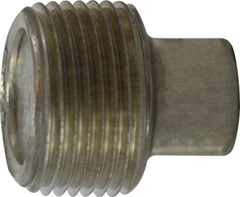 Midland Metal Mfg. 63682 3/8 316SS SOLID SQ HEAD PLUG, Nipples and Fittings, 304 And 316 150# Stainless Steel Fittings, Square Head Plug 316 S.S. | Blackhawk Supply