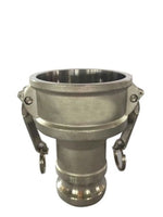 639004 | 6 X 4 SS FXM CPLR - TYPE DA, Accessories, SS Cam and Groove, Type DA Stainless | Midland Metal Mfg.