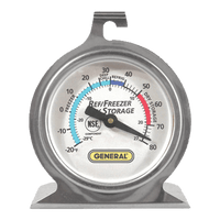 6-FT80R | Refrigerator/Freezer Analog Thermometer Pack of 100 | DiversiTech