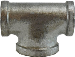 Midland Metal Mfg. 64280 1/2 X 3/4 GALV BULLHEAD TEE, Nipples and Fittings, Galvanized 150# Malleable Fitting, Galvanized Bullhead Tee | Blackhawk Supply