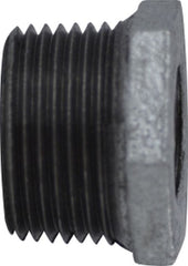 Midland Metal Mfg. 64534 2-1/2 X 1-1/2 (M X F GALV HEX BUSH), Nipples and Fittings, Galvanized 150# Malleable Fitting, Galvanized Hex Bushing | Blackhawk Supply
