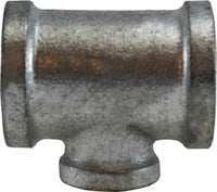 64721 | 1-1/2 x 1/2 Galvanized Reducing Tee | Midland Metal Mfg.