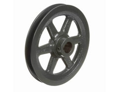 Lennox 64W54 Browning BK67X1, Cast Iron Finished Bore Pulley, 6.45 Inch OD, 1-Groove, 1 Inch Bore | Blackhawk Supply