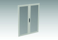 6500 MXDDV1612LB | Vented Doors For Double Bay Cabinet | 595L x 1195W x 1560H (in) | EXM