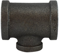 65721 | 1-1/2X1/2 BLACK TEE | Midland Metal Mfg.
