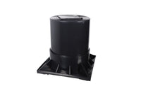 HPR-6-2PG | HPR 2 Piece Blk Riser 6in. Pack of 16 | DiversiTech