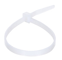 WT07 | White wire ties, 7in. nylon, 50 tensile strength, 30pk | DiversiTech