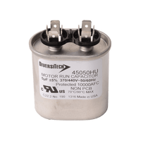 45050HU | Motor Run Capacitor, Oval, 5MFD, 370v /440v | DiversiTech