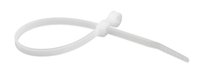 6264CX | Tie w/mtg. hole, pack of 100, mounting hole- #10, length- 7in., color- natural, max bundle diameter- 1-3/4in., tensile strength- 50 lb. | DiversiTech
