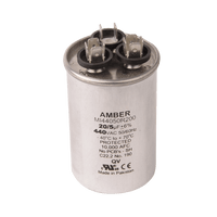 4JR0440 | Motor run capacitor, 440V, round, 40+4µF | DiversiTech