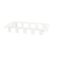 230-FR6W | SpeediChannel 6in. Flat Wall Escutcheon, White Pack of 10 | DiversiTech