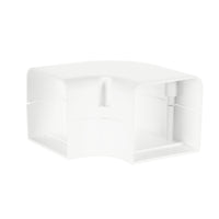 230-FB3W | SpeediChannel 3in. 90 Degree Flat Bend White Pack of 10 | DiversiTech