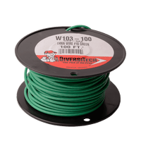 W103-100 | 10 gauge, green, 100ft. | DiversiTech