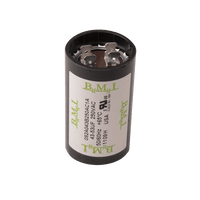 43-53220 | Motor start capacitor, 220/250VAC, 43-53µF, 1.437in.dia x 3.365in.h | DiversiTech