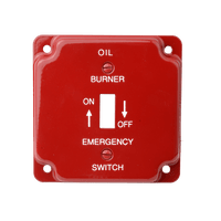 625-S14 | Cover Switch Plate Oil EMR Red Pack of 10 | DiversiTech