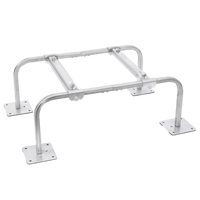 QSMS1801-SS | 18in Wide Mini-Split Stand, Stainless Steel | DiversiTech