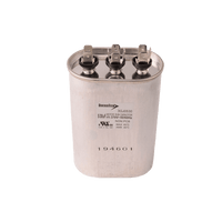 3GJ0530 | Motor run capacitor, 370V, oval, 30+5µF | DiversiTech