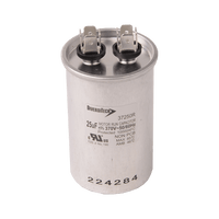 37250R | Motor run capacitor, 370V, round, 25µF | DiversiTech