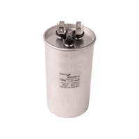 4JR7555 | Motor run capacitor, 440V, round, 55+7.5µF | DiversiTech
