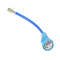 20133 | Charging hose for Seal-N-Go with Gauge, Blue | DiversiTech