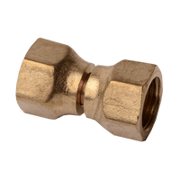 DUS4-6 | 3/8in. Flare x 3/8in. Flare Swivel Union Pack of 10 | DiversiTech