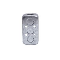 620-202 | 2 1/8in. deep, 1/2in. K.O. Pack of 50 | DiversiTech