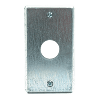 620-255 | Flat cover, 1/2in. K.O. Pack of 100 | DiversiTech