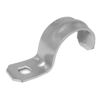 19426 | 1 Hole Rigid Pipe Straps - 1in - Heavy Duty Pack of 25 | DiversiTech