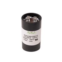 216-259 | Motor start capacitor, 110/125 VAC, 216-259µF, 1.437in.dia x 2.75in.h | DiversiTech