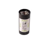 340-408 | Motor start capacitor, 110/125 VAC, 340-408µF, 1.437in.dia x 3.37in.h | DiversiTech