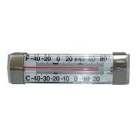 6-FT80H | Horizontal Refrigerator/Freezer Analog Thermometer | DiversiTech