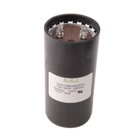 108-130 | Motor start capacitor, 110/125 VAC, 108-130µF, 1.437in.dia x 2.75in.h | DiversiTech