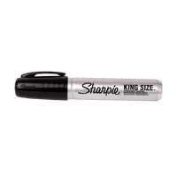 540-811B | Sharpie King Size Permanent Marker, Metal Barrel – Black Pack of 12 | DiversiTech