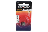 7-303/357-1W | Battery,Rayovac,1.5V(303/357) Pack of 6 | DiversiTech