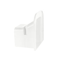 230-SF3W | SpeediChannel 3in. Soffit Fitting White Pack of 10 | DiversiTech