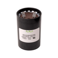 233-292220 | Motor start capacitor, 220/250VAC, 233-292µF, 2.062in.dia x 3.37in.h | DiversiTech