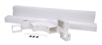 230-IKC4W | SpeediChannel 4” Installation Kit with channel – white | DiversiTech