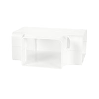 230-TJ4W | SpeediChannel 4in. T-Joint White Pack of 10 | DiversiTech